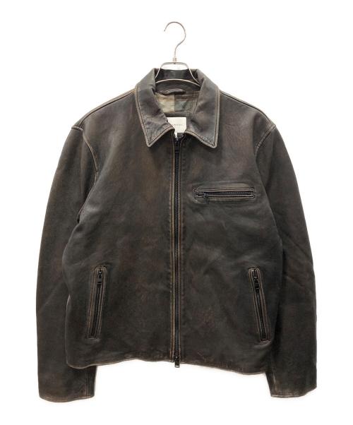BANANA REPUBLIC（バナナリパブリック）BANANA REPUBLIC (バナナリパブリック) レザージャケット ブラウン サイズ:XLの古着・服飾アイテム