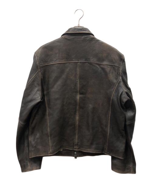 BANANA REPUBLIC（バナナリパブリック）BANANA REPUBLIC (バナナリパブリック) レザージャケット ブラウン サイズ:XLの古着・服飾アイテム