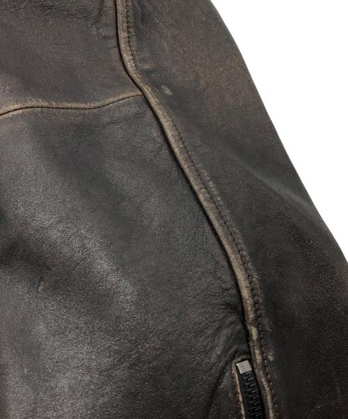 BANANA REPUBLIC（バナナリパブリック）BANANA REPUBLIC (バナナリパブリック) レザージャケット ブラウン サイズ:XLの古着・服飾アイテム