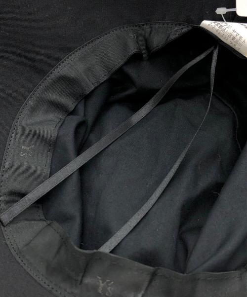 Y's（ワイズ）Y's (ワイズ) 変形ハット ブラック サイズ:02の古着・服飾アイテム