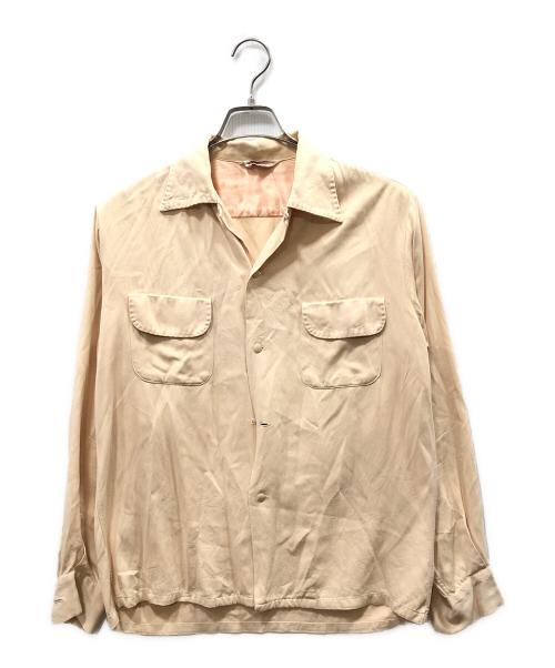 PENNEYS（ペニーズ）penneys (ペニーズ) オープンカラーシャツ ベージュ サイズ:Mの古着・服飾アイテム