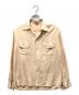 penneys（ペニーズ）の古着「オープンカラーシャツ」｜ベージュ