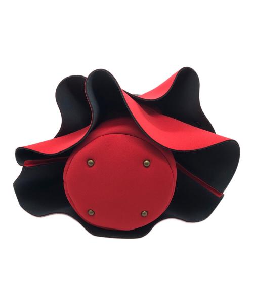 Rapture（ラプチャー）Rapture (ラプチャー) ティアードネイプルズショルダー バッグ レッド サイズ:下記参照の古着・服飾アイテム