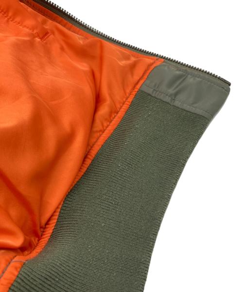 AVIREX（アヴィレックス）AVIREX (アヴィレックス) LIGHT MA-1 TOPHATTRS カーキ サイズ:Lの古着・服飾アイテム