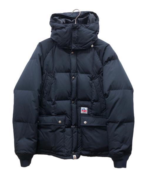 A BATHING APE（ア ベイシング エイプ）A BATHING APE (ア ベイシング エイプ) ダウンジャケット ネイビー サイズ:XXLの古着・服飾アイテム