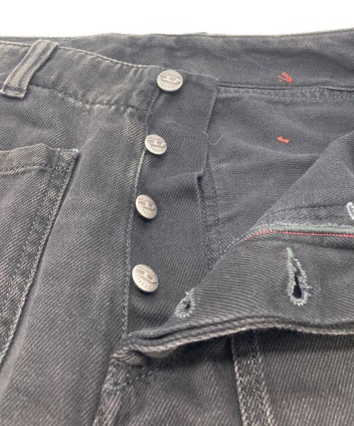 DIESEL（ディーゼル）DIESEL (ディーゼル) D-MOORIX デニムパンツ ブラック サイズ:SIZE 66cm (W26)の古着・服飾アイテム