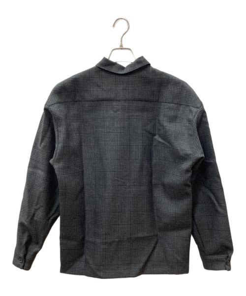 PRADA（プラダ）PRADA (プラダ) Wool zipper shirt グレー サイズ:XXSの古着・服飾アイテム