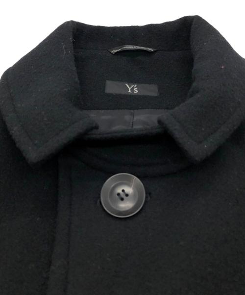 Y's（ワイズ）Y's (ワイズ) ワイドウールジャケット ブラック サイズ:Mの古着・服飾アイテム