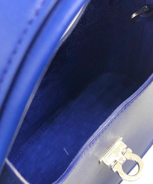 Ferragamo（フェラガモ）Ferragamo (フェラガモ) S.HOBO MINI パープル サイズ:下記参照の古着・服飾アイテム