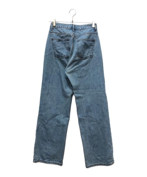 Kimhekim（キムヘキム）KIMHEKIM (キムヘキム) ワイドデニムパンツ インディゴ サイズ:Sの古着・服飾アイテム