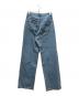 KIMHEKIM (キムヘキム) ワイドデニムパンツ インディゴ サイズ:S：10000円