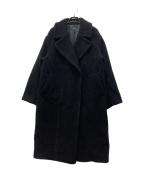 FRAMeWORKフレームワーク）の古着「WOOLブレンドボアコート」｜ブラック