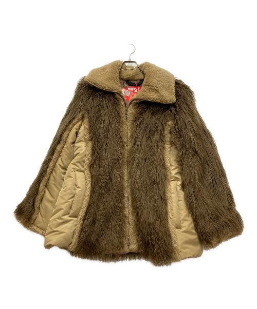 DIESEL（ディーゼル）DIESEL (ディーゼル) W-Becca Jacket ブラウン サイズ:38 未使用品の古着・服飾アイテム