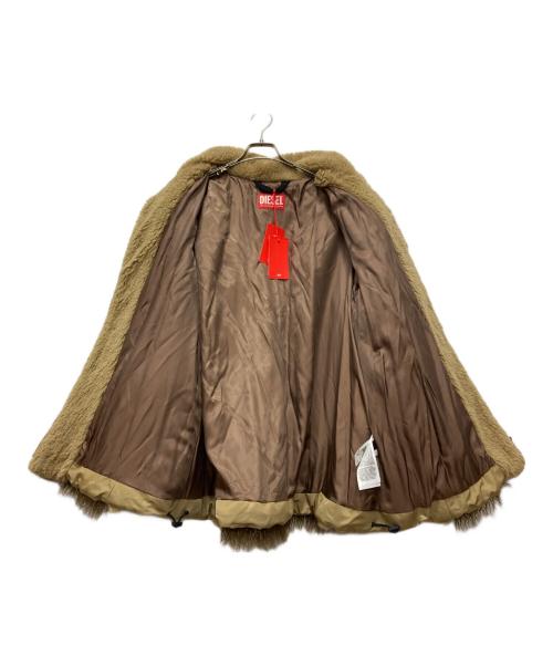 DIESEL（ディーゼル）DIESEL (ディーゼル) W-Becca Jacket ブラウン サイズ:38 未使用品の古着・服飾アイテム