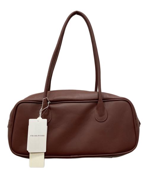 AULENTTI（オウレンティ）AULENTTI (オウレンティ) FRAMeWORK (フレームワーク) 別注ロングハンドルボストン ブラウン 未使用品の古着・服飾アイテム