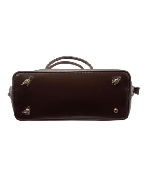 &MyuQ（アンドミューク）&MyuQ (アンドミューク) journal standard L'essage (ジャーナルスタンダード レサージュ) ワイドトート ブラウン 未使用品の古着・服飾アイテム