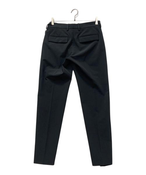 PRADA（プラダ）PRADA (プラダ) ポリエステルスラックスロングパンツ ブラック サイズ:46の古着・服飾アイテム