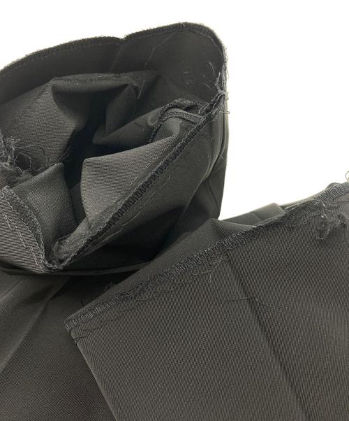 PRADA（プラダ）PRADA (プラダ) ポリエステルスラックスロングパンツ ブラック サイズ:46の古着・服飾アイテム