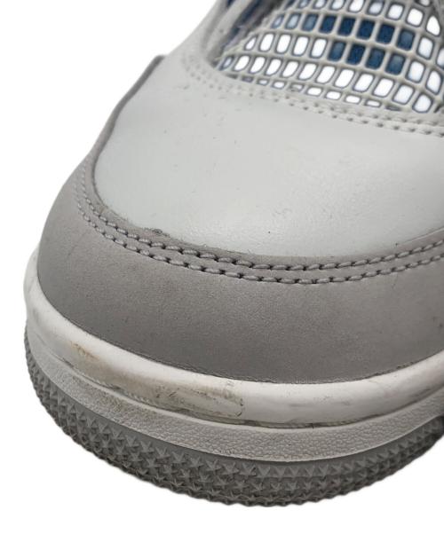 NIKE（ナイキ）NIKE (ナイキ) AIR JORDAN 4 INDUSTRIAL BLUE ホワイト サイズ:26.5cmの古着・服飾アイテム