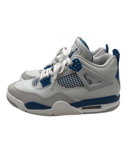 NIKE（ナイキ）NIKE (ナイキ) AIR JORDAN 4 INDUSTRIAL BLUE ホワイト サイズ:26.5cmの古着・服飾アイテム
