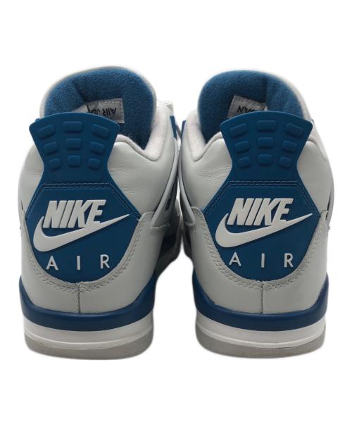 NIKE（ナイキ）NIKE (ナイキ) AIR JORDAN 4 INDUSTRIAL BLUE ホワイト サイズ:26.5cmの古着・服飾アイテム