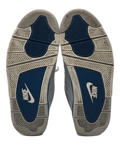 NIKE（ナイキ）NIKE (ナイキ) AIR JORDAN 4 INDUSTRIAL BLUE ホワイト サイズ:26.5cmの古着・服飾アイテム