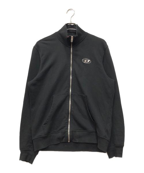 DIESEL（ディーゼル）DIESEL (ディーゼル) ハイネック スウェットシャツ ブラック サイズ:XLの古着・服飾アイテム