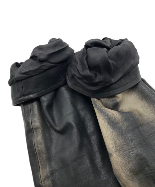 RUDE GALLERY BLACK REBEL（ルードギャラリー ブラックレーベル）RUDE GALLERY BLACK REBEL (ルードギャラリー ブラックレーベル) レザージャケット ブラック サイズ:Ｍの古着・服飾アイテム