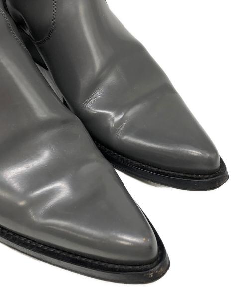 CALVIN KLEIN 205W39NYC（カルバンクライン205W39NYC）CALVIN KLEIN 205W39NYC (カルバンクライン205W39NYC) ウェスタンブーツ グレー サイズ:41 1/2の古着・服飾アイテム