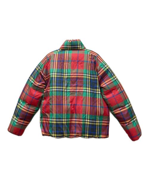 POLO RALPH LAUREN（ポロ・ラルフローレン）POLO RALPH LAUREN (ポロ・ラルフローレン) チェックダウンジャケット レッド サイズ:Sの古着・服飾アイテム