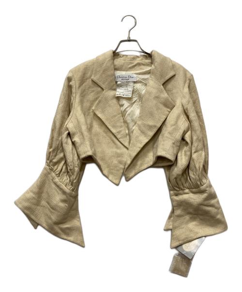 Christian Dior BOUTIQUE（クリスチャン ディオールブティック）Christian Dior BOUTIQUE (クリスチャン ディオールブティック) テーラードジャケット アイボリー サイズ:46の古着・服飾アイテム