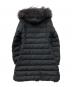 TATRAS (タトラス) ラヴィアナ ファー・フード付 ZIP UP ウールダウンコート ブラック サイズ:01：40000円
