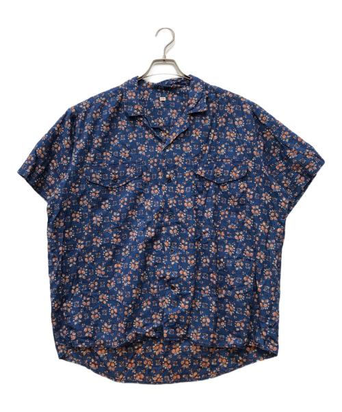 OUTIL（ウティ）OUTIL (ウティ) CHEMISIER COLETTA S/S SHIRT ネイビー サイズ:2の古着・服飾アイテム