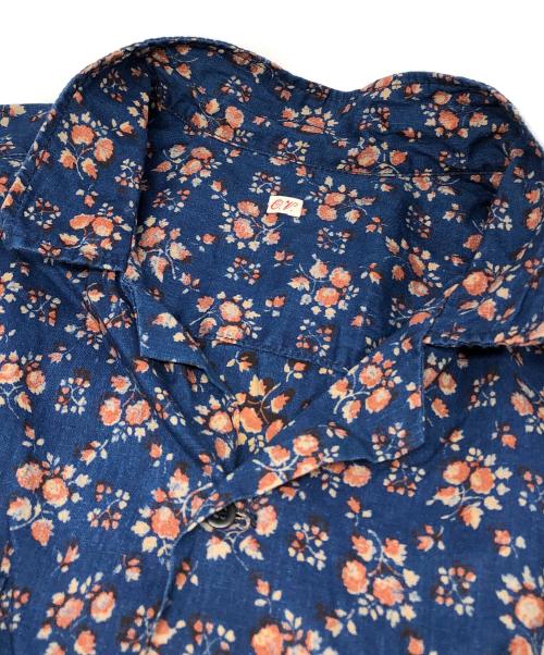 OUTIL（ウティ）OUTIL (ウティ) CHEMISIER COLETTA S/S SHIRT ネイビー サイズ:2の古着・服飾アイテム
