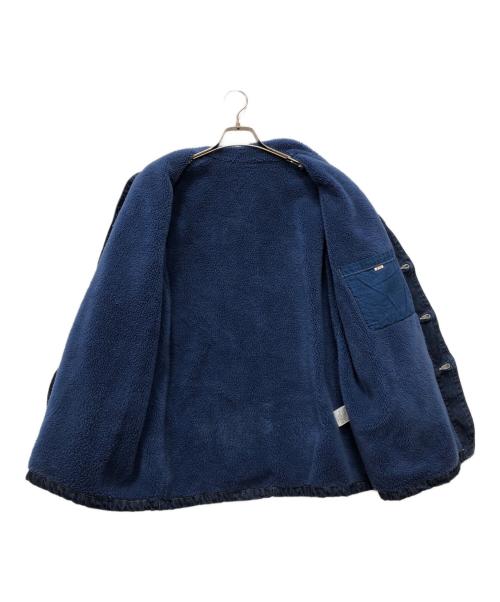 Porter Classic（ポータークラシック）Porter Classic (ポータークラシック) STEINBECK DENIM BOA JACKET インディゴ サイズ:Mの古着・服飾アイテム