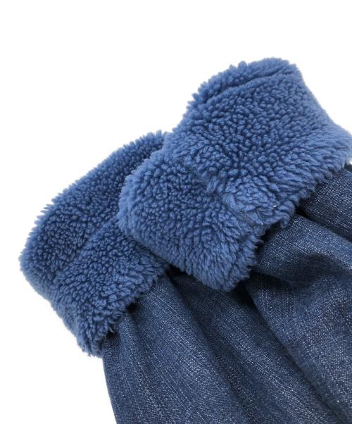 Porter Classic（ポータークラシック）Porter Classic (ポータークラシック) STEINBECK DENIM BOA JACKET インディゴ サイズ:Mの古着・服飾アイテム