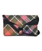 Vivienne Westwoodヴィヴィアンウエストウッド）の古着「ショルダーバッグ」｜レッド