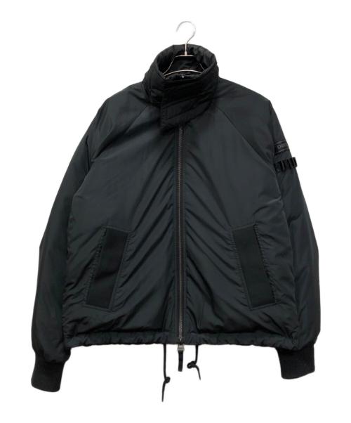 DIESEL（ディーゼル）DIESEL (ディーゼル) 中綿ジャケット ブラック サイズ:Lの古着・服飾アイテム