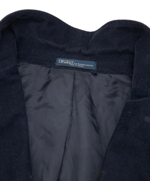 POLO RALPH LAUREN（ポロ・ラルフローレン）POLO RALPH LAUREN (ポロ・ラルフローレン) コーデュロイ2Bジャケット ネイビー サイズ:42Rの古着・服飾アイテム