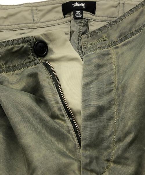stussy（ステューシー）stussy (ステューシー) Dyed Nylon Surplus Cargo Pant カーキ サイズ:28インチの古着・服飾アイテム