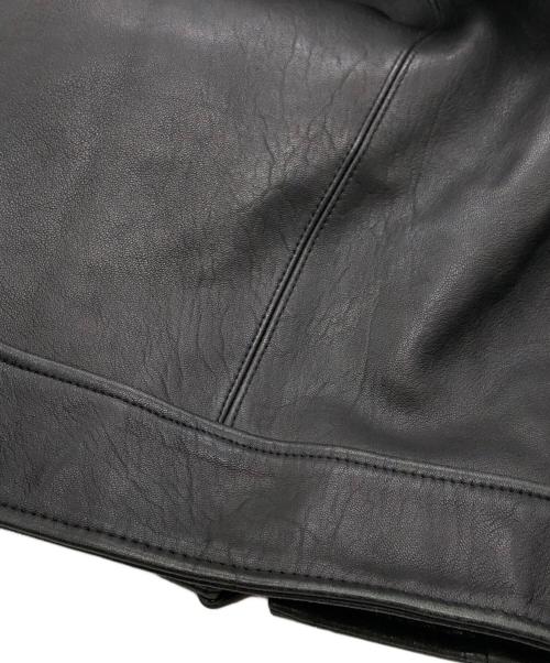 AVIREX（アヴィレックス）AVIREX (アヴィレックス) レザージャケット ブラック サイズ:Lの古着・服飾アイテム