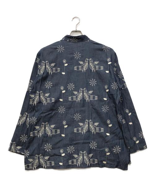 Engineered Garments（エンジニアドガーメンツ）Engineered Garments (エンジニアドガーメンツ) バード刺繍デイトンシャツ インディゴ サイズ:M 未使用品の古着・服飾アイテム
