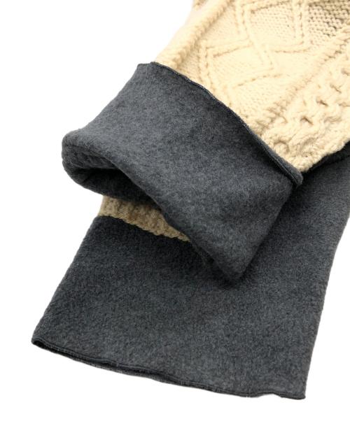 Rebuild by Needles（リビルドバイニードルス）Rebuild by Needles (リビルドバイニードルス) Fisherman Sweater アイボリー サイズ:XSの古着・服飾アイテム