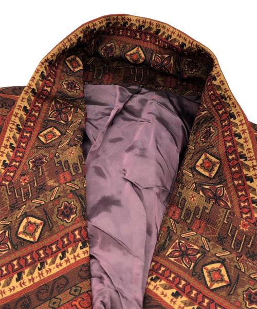 Needles（ニードルズ）Needles (ニードルズ) 2B JACKET-POLY HOPSACK/BATIK PT. レッド サイズ:S 未使用品の古着・服飾アイテム