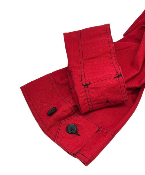 AiE（エーアイイー）AiE (エーアイイー) prs shirt レッド サイズ:Mの古着・服飾アイテム