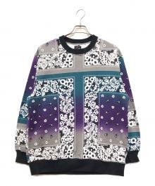 Needles×NOMA（ニードルズ×ノーマ）の古着「CREW NECK SWEAT SHJIRT-COTTON JERSEY」｜パープル