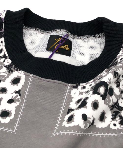 Needles（ニードルズ）Needles (ニードルズ) NOMA (ノーマ) CREW NECK SWEAT SHJIRT-COTTON JERSEY パープル サイズ:Mの古着・服飾アイテム