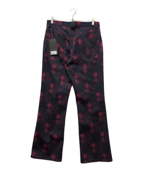 Needles（ニードルズ）Needles (ニードルズ) Boot-Cut Jean Poly Jq. パープル サイズ:Mの古着・服飾アイテム