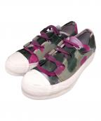 Needlesニードルズ）の古着「ASYMMETRIC GILLIE SNEAKER」｜パープル