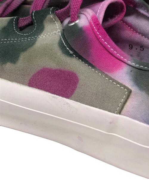 Needles（ニードルズ）Needles (ニードルズ) ASYMMETRIC GILLIE SNEAKER パープル サイズ:9.5の古着・服飾アイテム